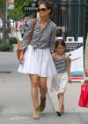 Katie Holmes with daughter- Out  and About in NYC